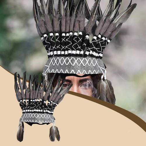Chapeau indien orné - , de