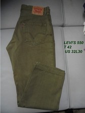 JEANS LEVI'S 550 KAKI NEUF T