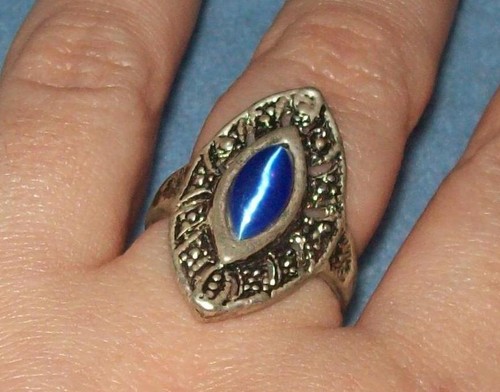 Jolie bague argent filigrané