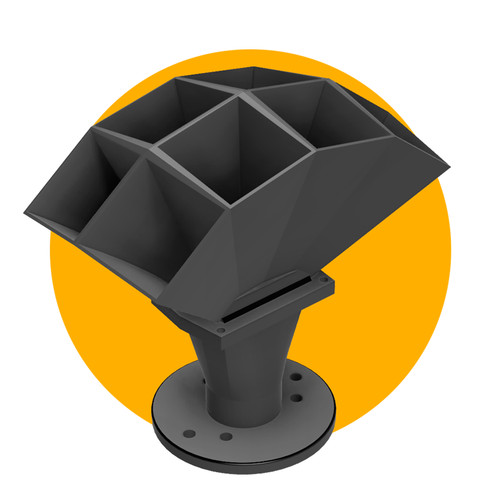 M808 multicell horn 8 - m808, 8"/8