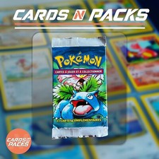 Booster Pokémon Set de Base Édition 1 FLORIZARRE - Léger - Neuf & Scellé 🇫🇷🔥