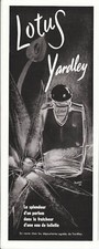 Publicité ancienne parfum Lotus 1955 issue de magazine