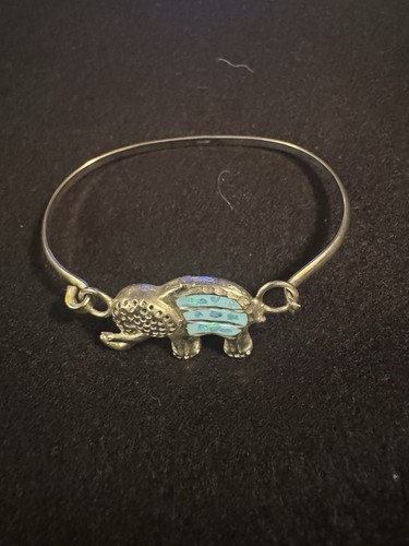 Silver tone bracelet - tone, with