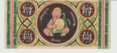 Billet necessité allemand - de,