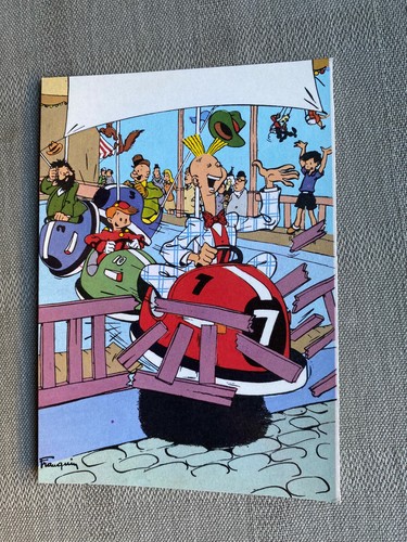 Franquin spirou carte postale - carte,