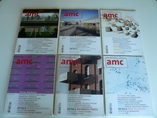Lot n°10 - 6 Revues AMC : Le Moniteur Architecture