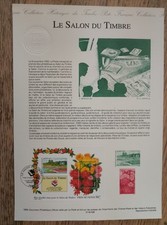 Document Philatelique 1994 Le Salon Du Timbre