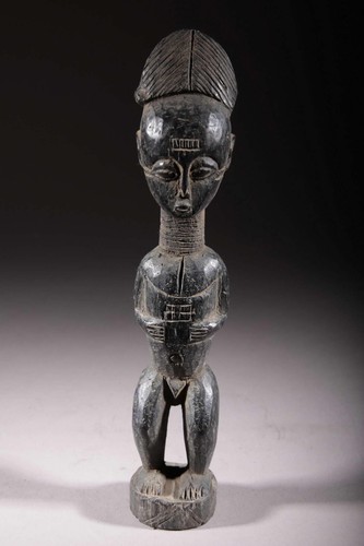 Art africain statuette - statuette, baoulé