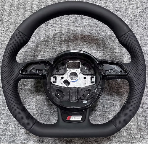 Volant audi cuir noir - noir, pour