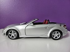 Mercedes SLK55 AMG V8 5.4 R171 Gris Silver Motormax Motor Max 1/18 No Box