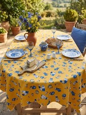 Nappe rectangulaire Jaune &