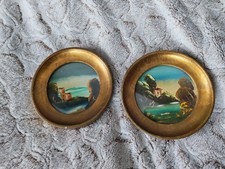 Lot de 2 mini peintures cadres
