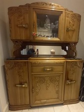 Buffet art déco en noyer