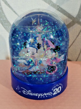 BOULE A NEIGE VINTAGE - COLLECTION - DISNEYLAND PARIS ANNIVERSAIRE 20 ANS