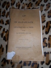 Le 19e Bataillon de Chasseurs à Pied pendant la guerre 1914-1918