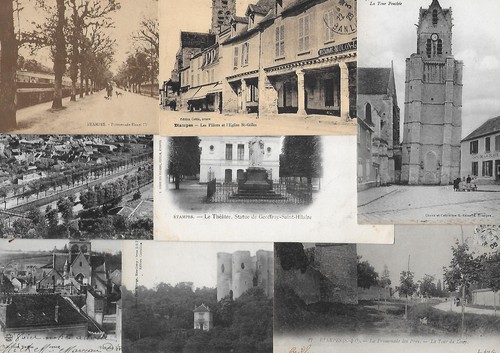 Lot cartes postales - de, 18