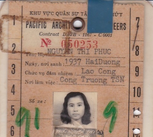 Saigon carte badge - badge, travail