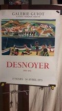 AFFICHE  BANYULS DESNOYER  DECO GRAPHIQUE 