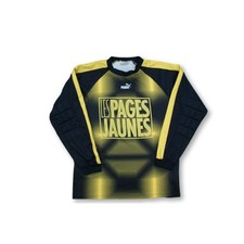 Maillot de foot vintage gardien Puma Les Pages Jaunes N°1 années 1990