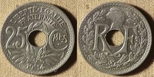 France 1914 ch unc - :, 25