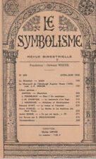 REVUE LE SYMBOLISME N°384