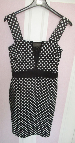 Robe noire petit pois de - robe,