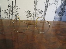 ancienne lunette plaqué or