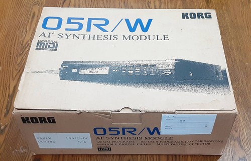 Korg 05r synthétiseur - 05r/w,