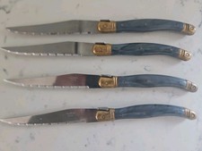 Vintage laguiole inox knives - 4,
