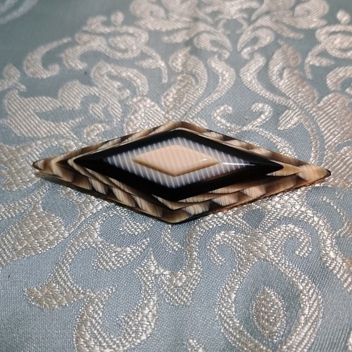 Belle broche losanges style - broche,