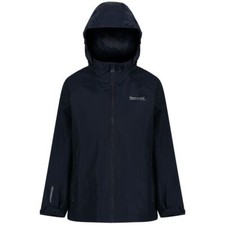 Regatta Kid’s Packit III jacket midnight, veste imperméable pour enfant.
