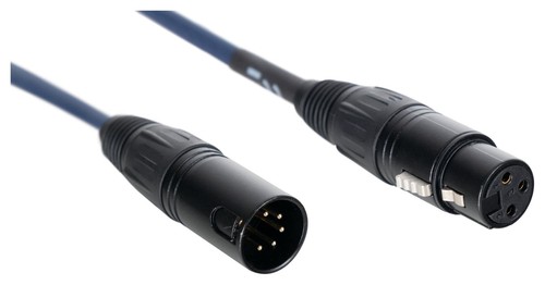 Cable micro xlr pol - micro, 5-pol