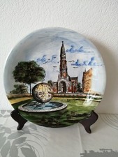 Ancienne Assiette Décorative Publicitaire en Faïence Vernissée LA MADELEINE