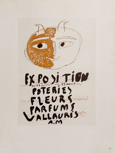Pablo picasso affiche 1948 - picasso,