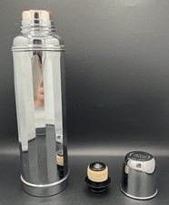 Thermos français Thermid Stable Art Déco métal chromé années 40-50 bakélite