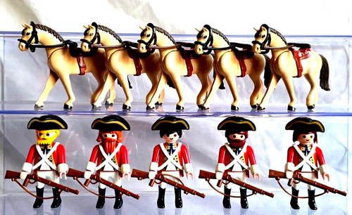 Playmobil soldats cavalerie - 5,