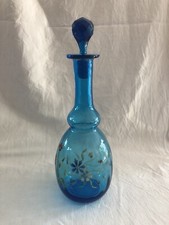 Grande carafe bleu émaillée