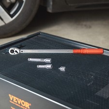 VEVOR Clé Dynamométrique Clé de Torsion 1/2" 34-340 N.m Réglable Auto Entrtien