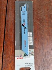 Bosch Coffret 2 lames scie sabre S922BF Métal GSA18 GSA1100 PSA700 DCS388 DWE357