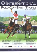 PUBLICITE ADVERTISING  2012   POLO CUP SAINT TROPEZ INTERNATIONAL