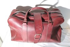 Vintage sac de voyage en cuir