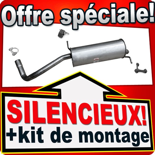 Silencieux arriere pour - silencieux,