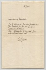 Léon Gischia Lettre