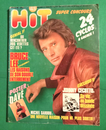 Magazine hit poster - magazine,