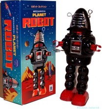 PLANET ROBOT TIN WIND UP ROBBY