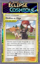 Ondine et Olga - SL12:Éclipse Cosmique - 199/236 - Carte Pokemon Neuve Française