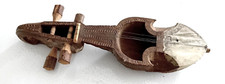 SARANGI instrument traditionnel du Népal en bois sculpté fait main