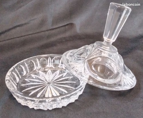 Sucrier cristal vintage - sucrier,
