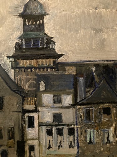 Oil painting 1950 - painting,