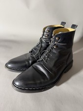Heschung Black Leather Boot